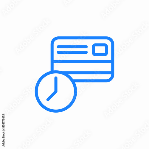 id expiery date icon sign vector