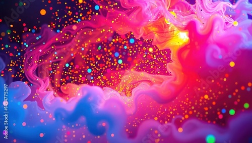 Enchanting Imaginary Land; A Colorful World of Joy