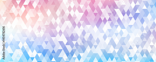 Blue Polygonal Mosaic Background, Creative Design Templates