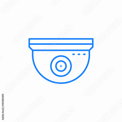 survillance camera icon sign vector