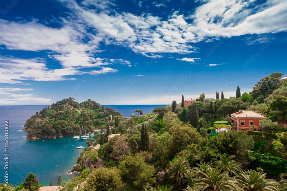 Naklejka premium portofino-italy