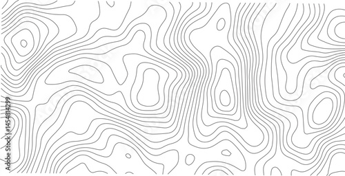 Abstract topographic contours map background .Topographic background and texture, monochrome image. Topography and geography map grid abstract backdrop. Business concept. Topography map concept.	