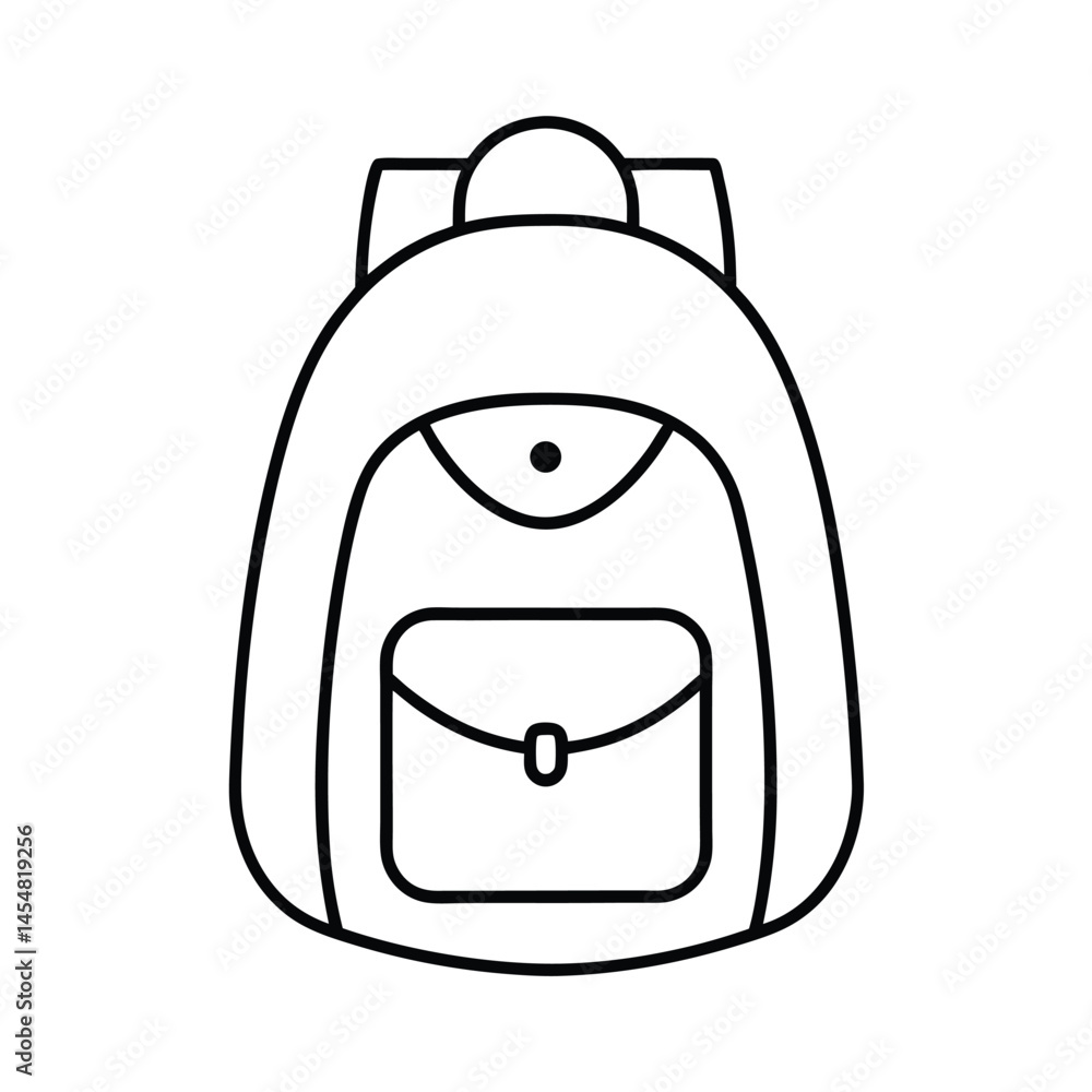 cartoon illustration of a man with a bag cartoon illustration of a man with a bag