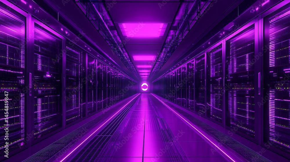 Fototapeta premium A futuristic concert hall featuring neural-connected experiences