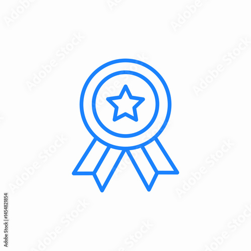 star badge award icon sign vector