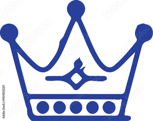 Crown icons set