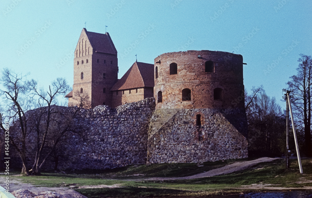Trakai Island Castle in Soviet-Era Lithuania