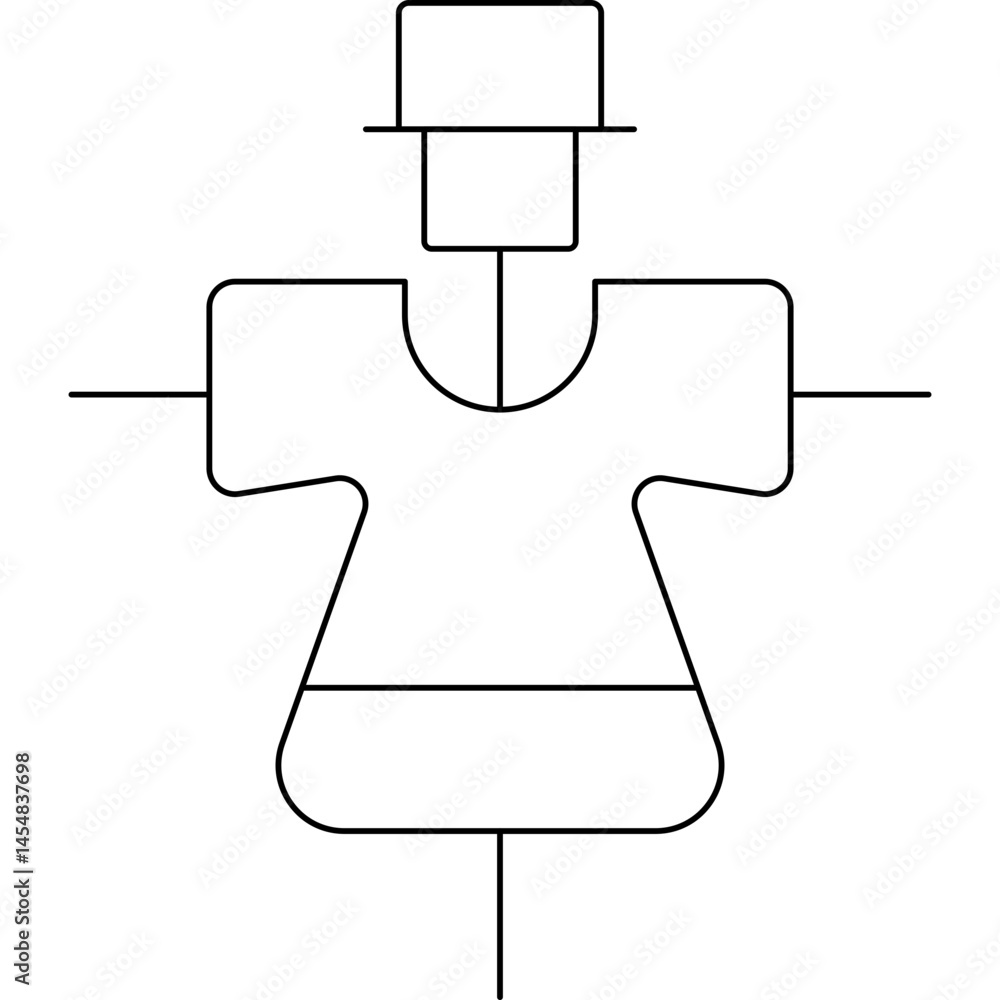 Dresses icon single vector illustration Dresses icon single vector illustration