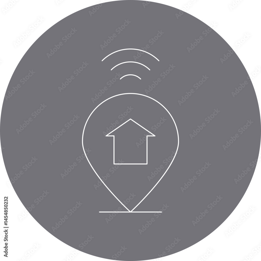 Location icon single vector illustration Location icon single vector illustration