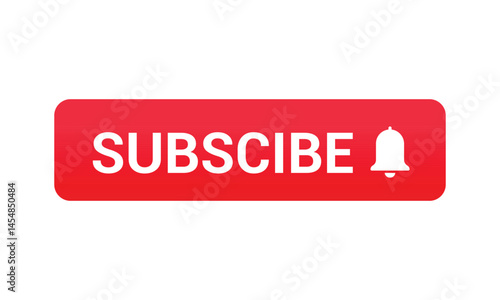 Youtube Subscribe icon vector 