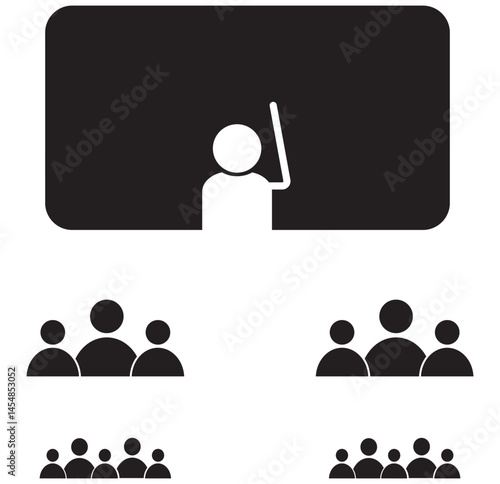 Meeting Icon. design eps 10