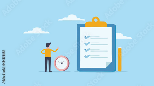 Planning tasks meeting deadlines time management checklist organization