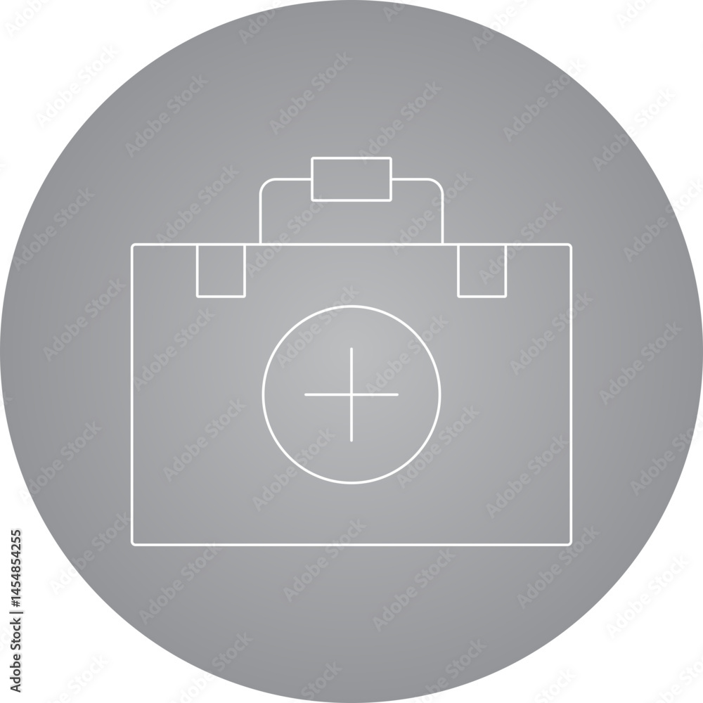 Medical kit icon single vector illustration Medical kit icon single vector illustration