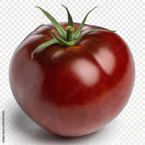 tomato isolated on white