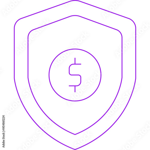 Wallpaper Mural Sheild icon single vector illustration Torontodigital.ca