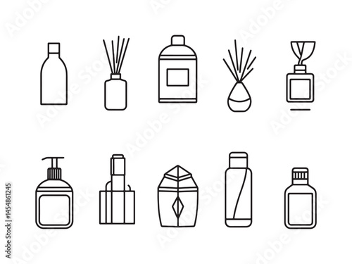 Modern Premium Air Freshener Line Drawing for Stylish Interiors