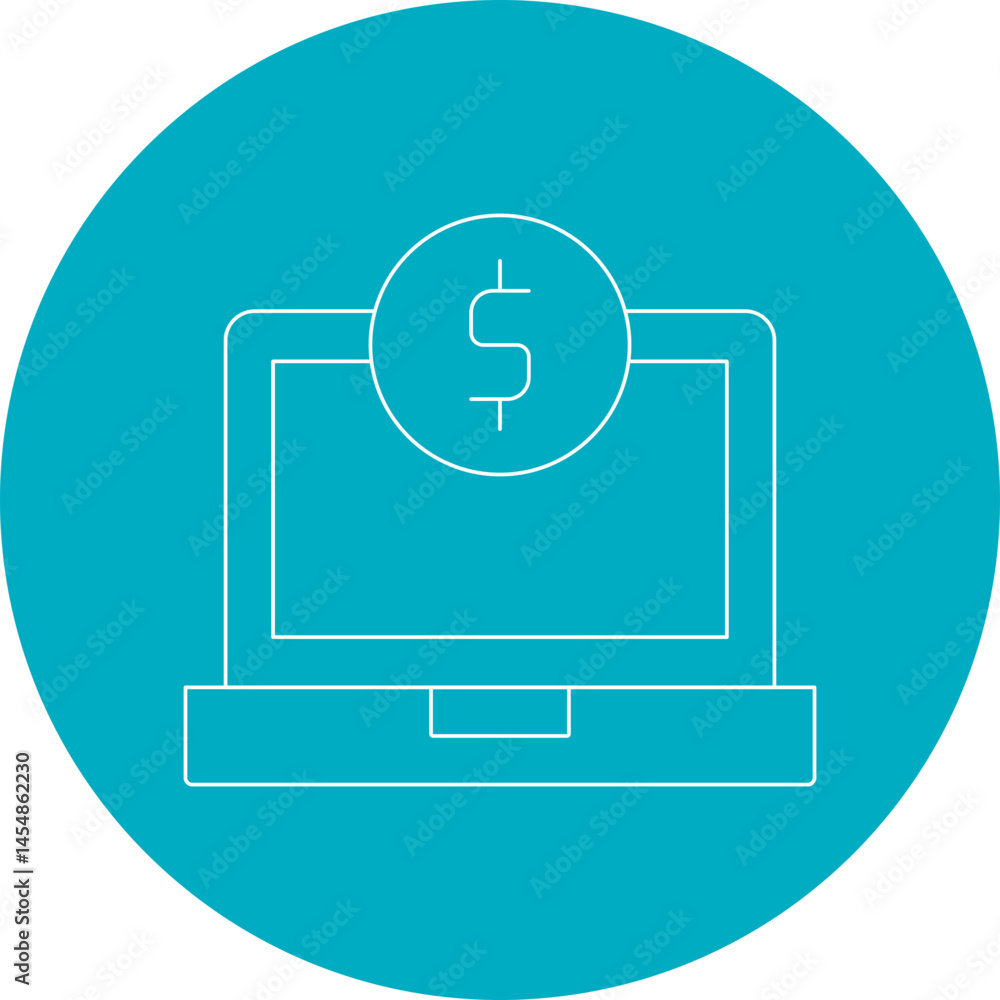 Laptop icon single vector illustration Laptop icon single vector illustration