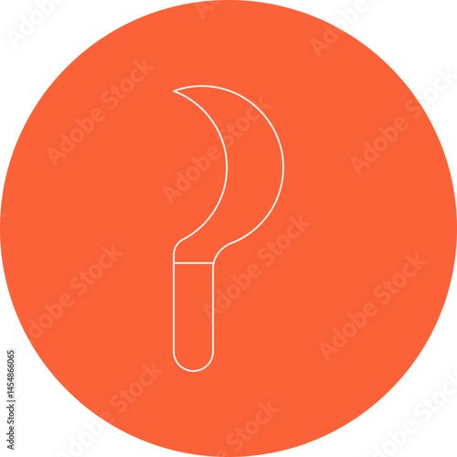 Cutter icon single vector illustration
