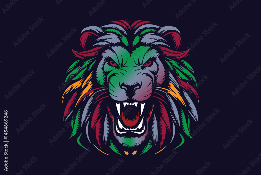 Obraz premium Tribal Loin Artwork