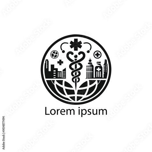 A medical logo design