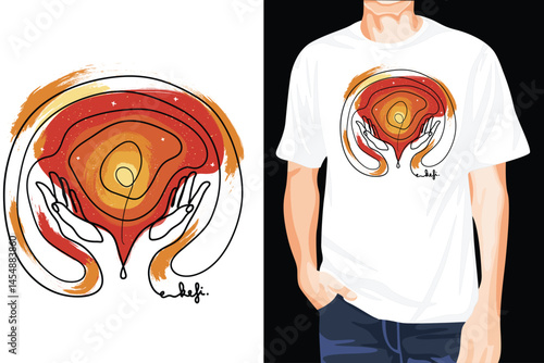 Reiki t-shirt design unique idea