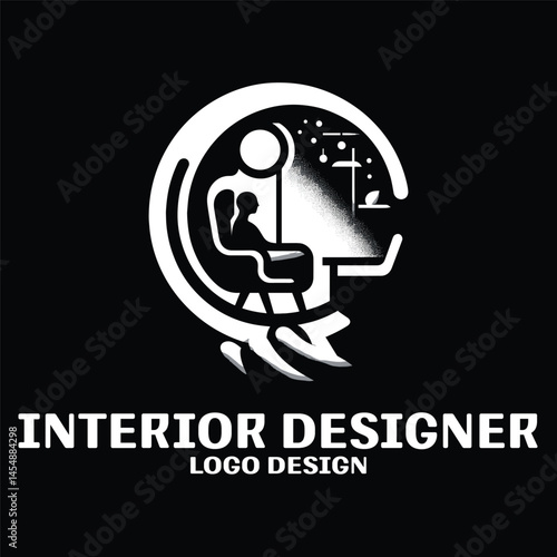 Interior Designer Vector Logo Design