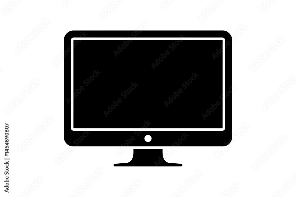 Black computer monitor display screen technology Black computer monitor display screen technology