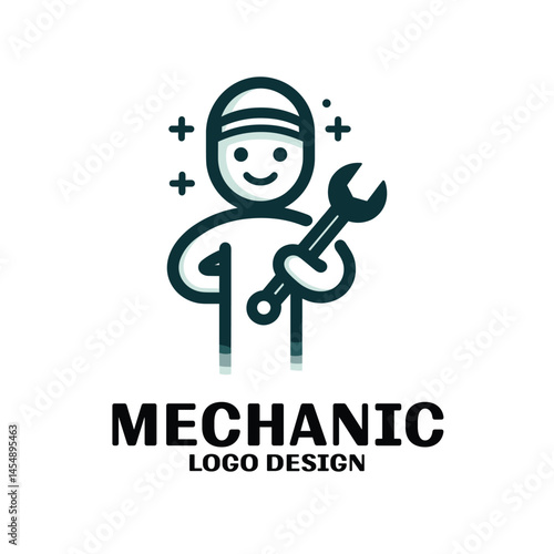 Mechanic Vector Logo Design