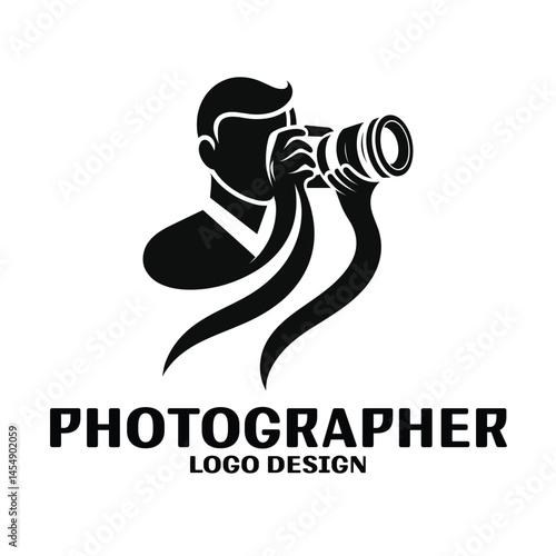 Photographer Vector Logo Design