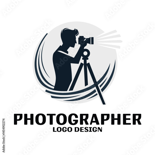 Photographer Vector Logo Design