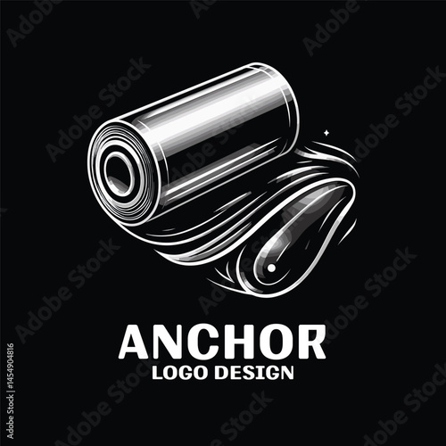 Plastic Wrap Vector Logo Design