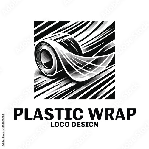 Plastic Wrap Vector Logo Design