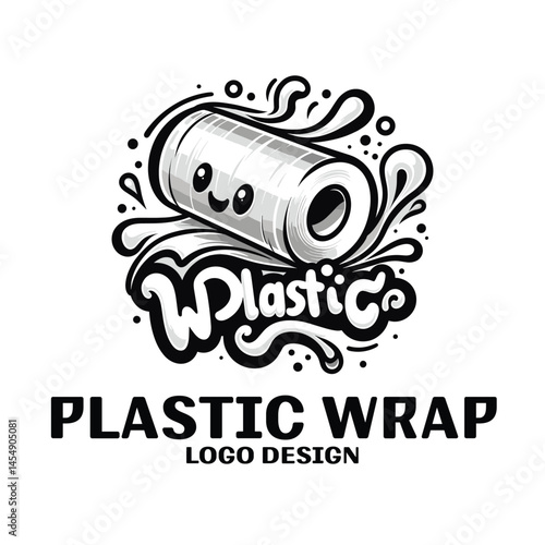 Plastic Wrap Vector Logo Design