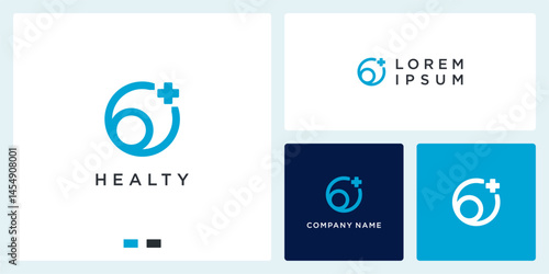 Healthy people logo design template