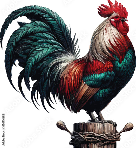 Rooster Vector