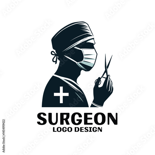 Surgeon Vector Logo Design