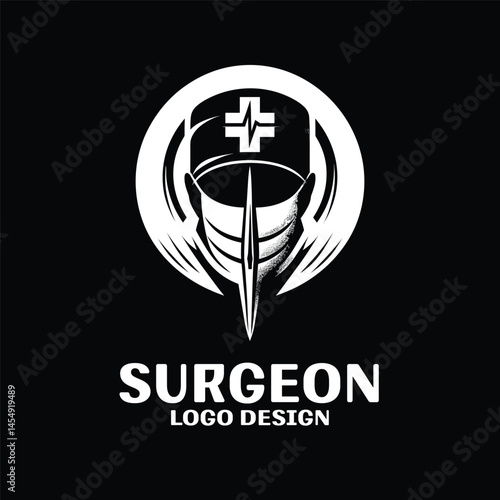 Surgeon Vector Logo Design