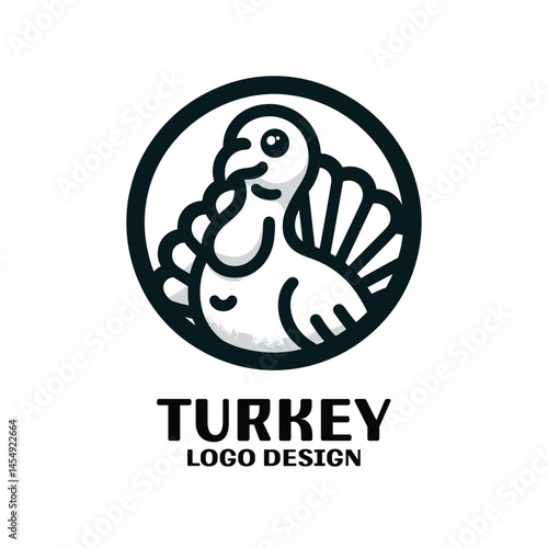 Turkey Vector Logo Design