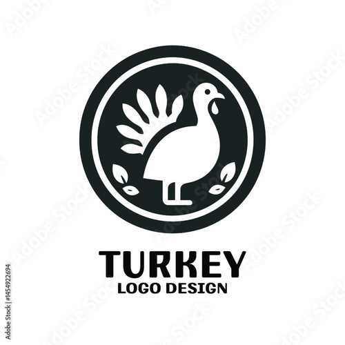 Turkey Vector Logo Design