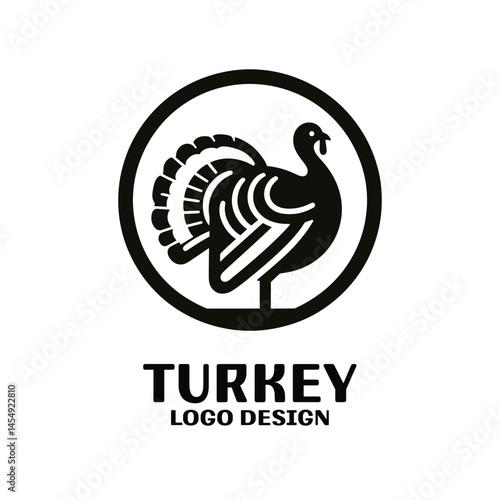 Turkey Vector Logo Design