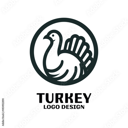 Turkey Vector Logo Design