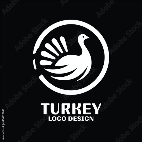 Turkey Vector Logo Design