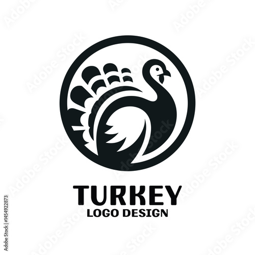 Turkey Vector Logo Design