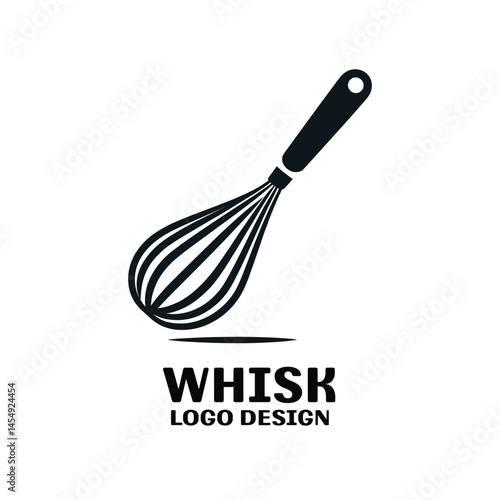 Whisk Vector Logo Design