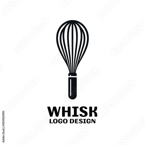 Whisk Vector Logo Design