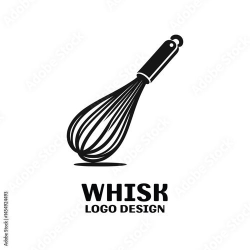 Whisk Vector Logo Design
