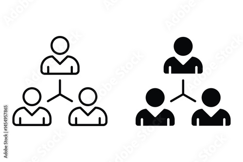 Set of Business teamwork icon collection. Containing team building, meeting, managing symbol vector illustration.