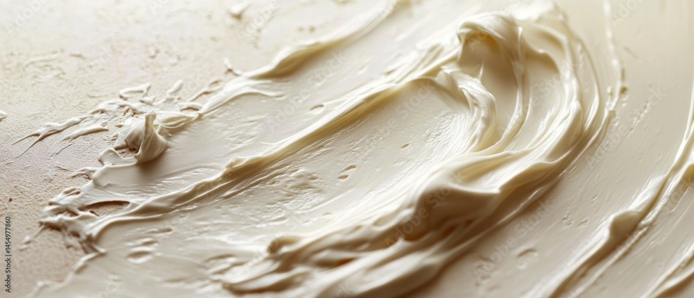 Creamy frosting shows delicate swirl texture, offering sweet culinary delight. Creamy frosting shows delicate swirl texture, offering sweet culinary delight.