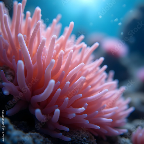 coral reef with coral