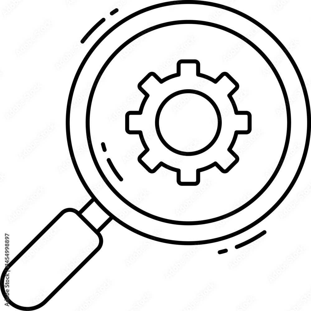 search engine illustration on a white background search engine illustration on a white background